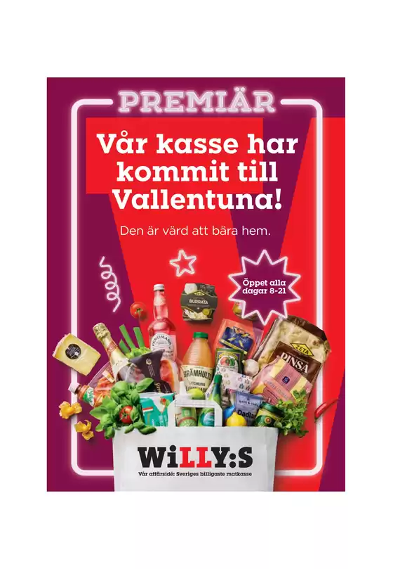 Willys-katalog | Spara nu med våra deals | 2026-05-25T00:00:00.000Z - 2026-06-08T00:00:00.000Z