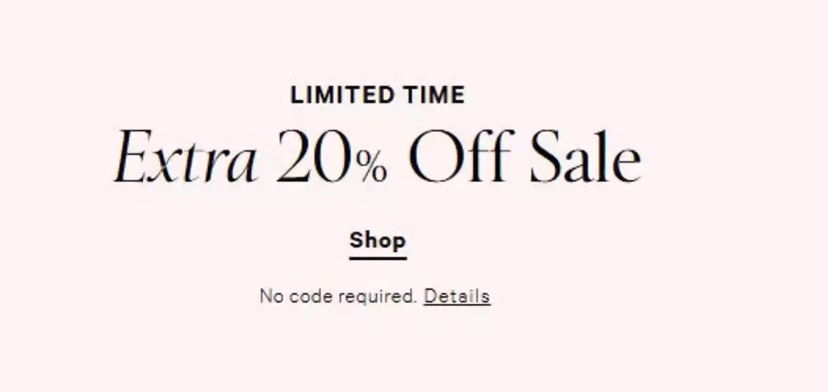 Victoria's Secret-katalog | Extra 20% Off Sale! | 2026-05-25T00:00:00.000Z - 2026-06-07T00:00:00.000Z