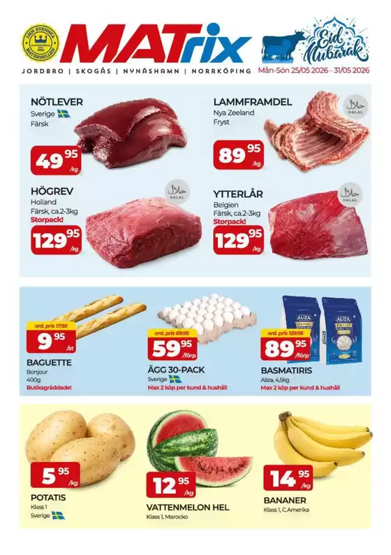Matrix Butikerna-katalog | Matrix Veckans Annons | 2026-05-25T00:00:00.000Z - 2026-05-31T00:00:00.000Z
