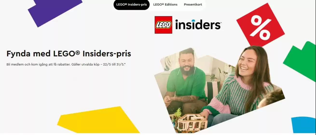 LEGO-katalog | Exklusivt erbjudande! | 2026-05-26T00:00:00.000Z - 2026-05-31T00:00:00.000Z