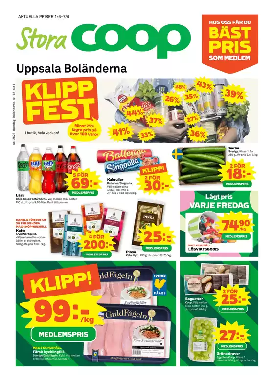 Stora Coop-katalog i Storön | Erbjudanden för fyndjägare | 2026-06-01T00:00:00.000Z - 2026-06-07T00:00:00.000Z