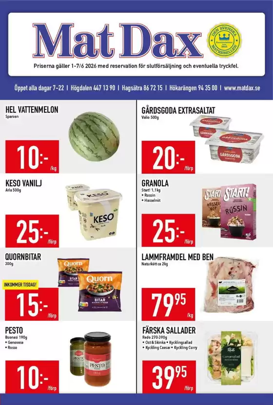 Matdax-katalog | Matdax reklambad | 2026-06-01T00:00:00.000Z - 2026-06-07T00:00:00.000Z