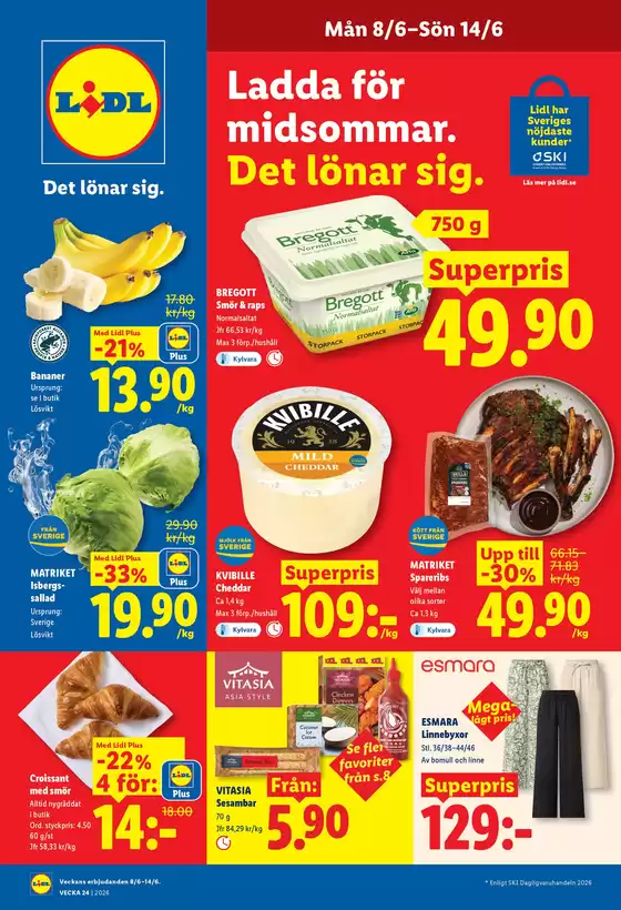 Lidl-katalog i Lugnet (Håbo) | ERBJUDANDEN VECKA 24 | 2026-06-08T00:00:00.000Z - 2026-06-14T00:00:00.000Z