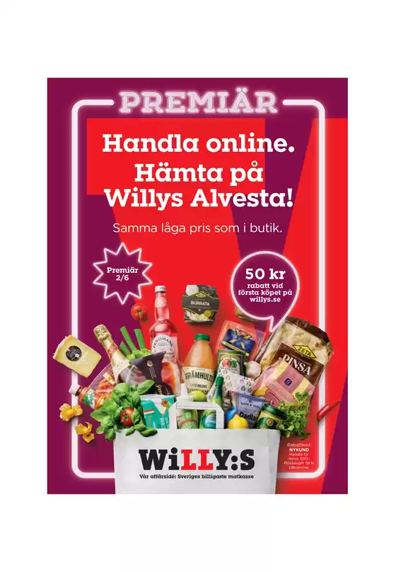 Willys-katalog | Upptäck attraktiva erbjudanden | 2026-06-02T00:00:00.000Z - 2026-06-02T00:00:00.000Z