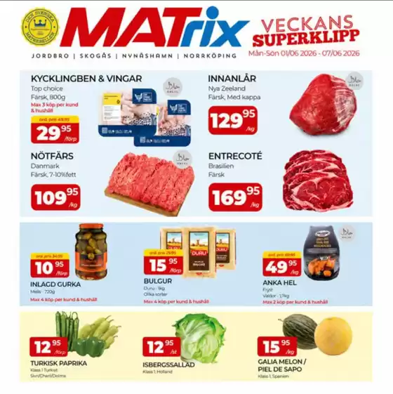 Matrix Butikerna-katalog | Kampanjpriser! | 2026-06-02T00:00:00.000Z - 2026-06-07T00:00:00.000Z