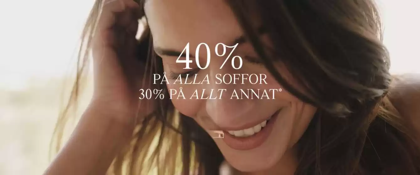 Bolia-katalog | 30-40% rabatt! | 2026-06-02T00:00:00.000Z - 2026-06-07T00:00:00.000Z