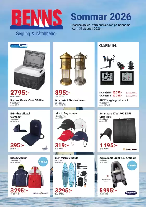Benns-katalog | Kampanjpris! | 2026-06-03T00:00:00.000Z - 2026-08-31T00:00:00.000Z