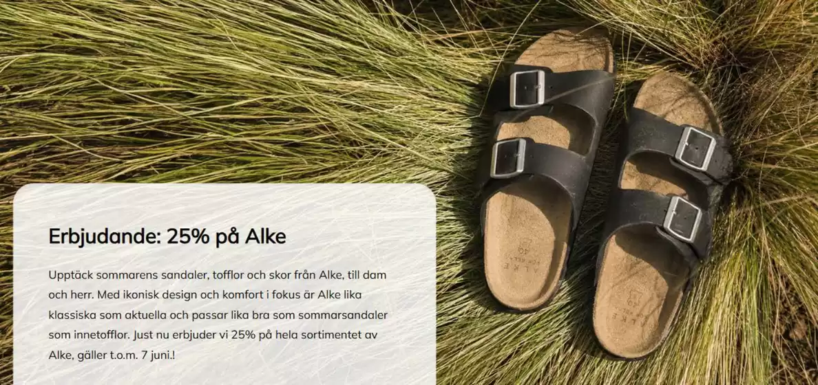 Bergqvist Skor-katalog | 25% rabatt! | 2026-06-04T00:00:00.000Z - 2026-06-07T00:00:00.000Z