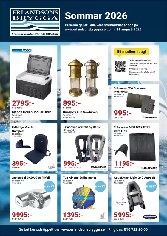 Erlandsons Brygga-katalog | Kampanjpris! | 2026-06-05T00:00:00.000Z - 2026-08-31T00:00:00.000Z