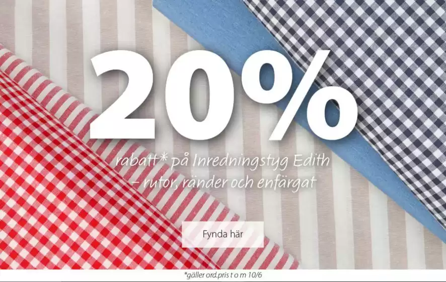 Ohlssons Tyger-katalog | 20-40% rabbat! | 2026-06-05T00:00:00.000Z - 2026-06-10T00:00:00.000Z