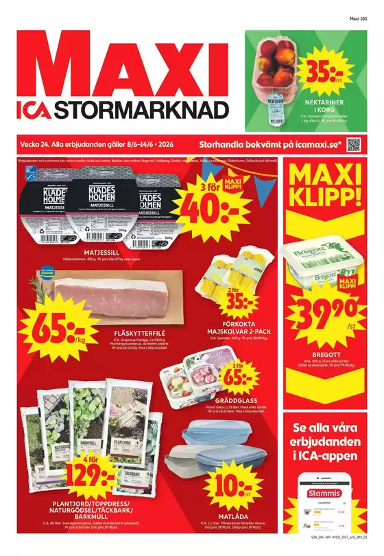 ICA Maxi-katalog | ICA Maxi reklamblad | 2026-06-08T00:00:00.000Z - 2026-06-14T00:00:00.000Z