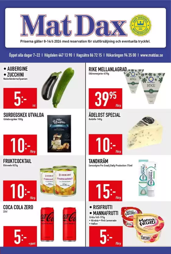 Matdax-katalog | Matdax reklambad | 2026-06-08T00:00:00.000Z - 2026-06-14T00:00:00.000Z