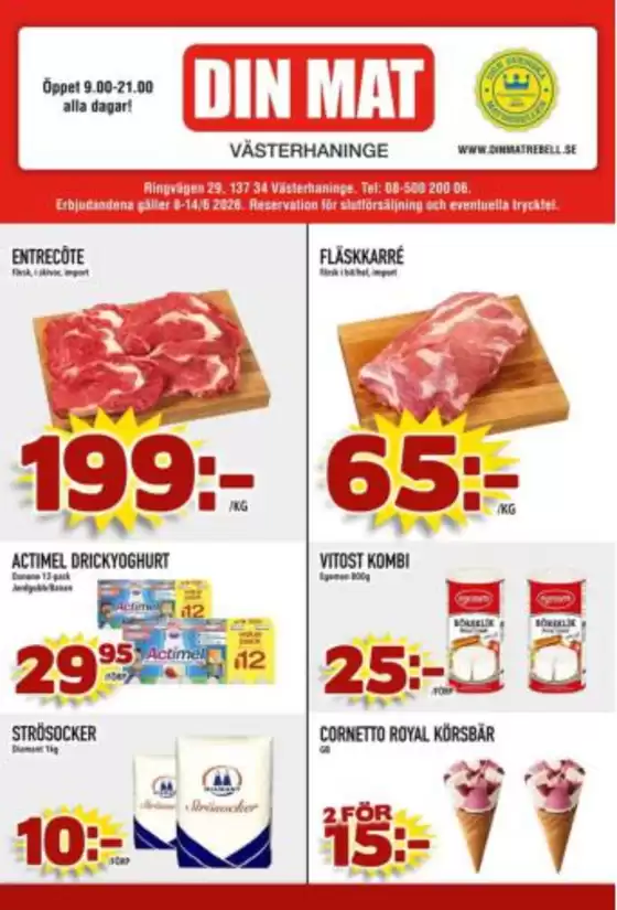 Din Mat-katalog | Din Mat reklambad | 2026-06-08T00:00:00.000Z - 2026-06-14T00:00:00.000Z