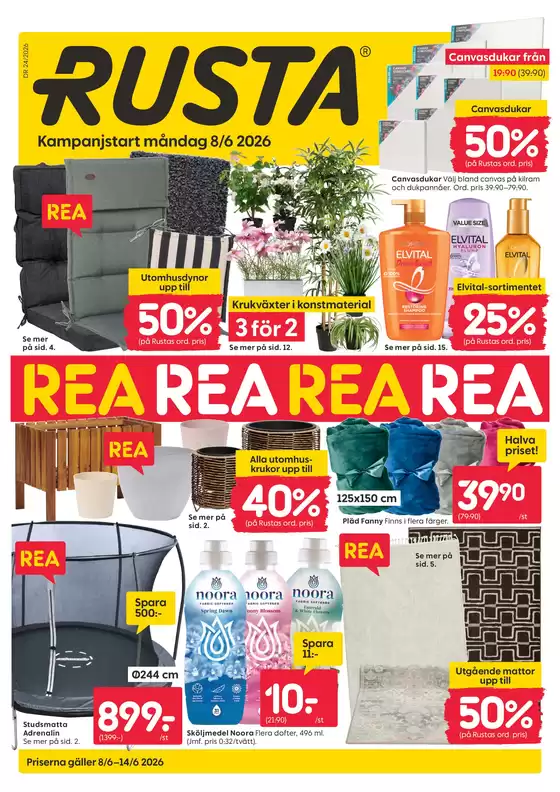 Rusta-katalog i Isgrena | Aktuella deals och erbjudanden | 2026-06-08T00:00:00.000Z - 2026-06-14T00:00:00.000Z