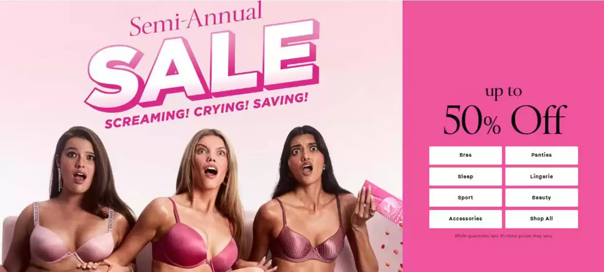 Victoria's Secret-katalog | Up to 50% Off! | 2026-06-08T00:00:00.000Z - 2026-06-30T00:00:00.000Z