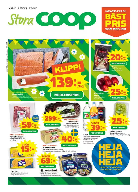 Stora Coop-katalog | Exklusiva deals för våra kunder | 2026-06-15T00:00:00.000Z - 2026-06-29T00:00:00.000Z