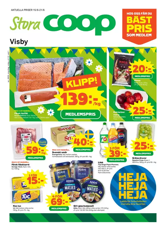 Stora Coop-katalog | Våra bästa deals för dig | 2026-06-15T00:00:00.000Z - 2026-06-21T00:00:00.000Z