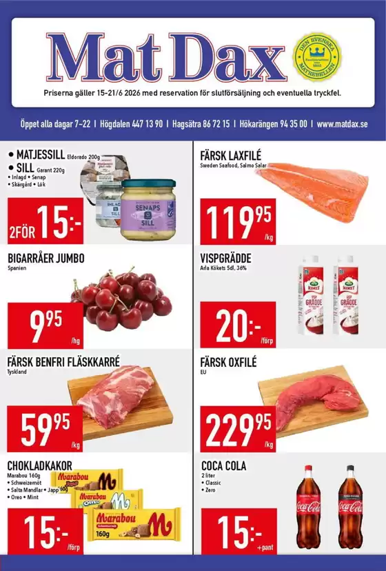 Matdax-katalog | Matdax reklambad | 2026-06-15T00:00:00.000Z - 2026-06-21T00:00:00.000Z