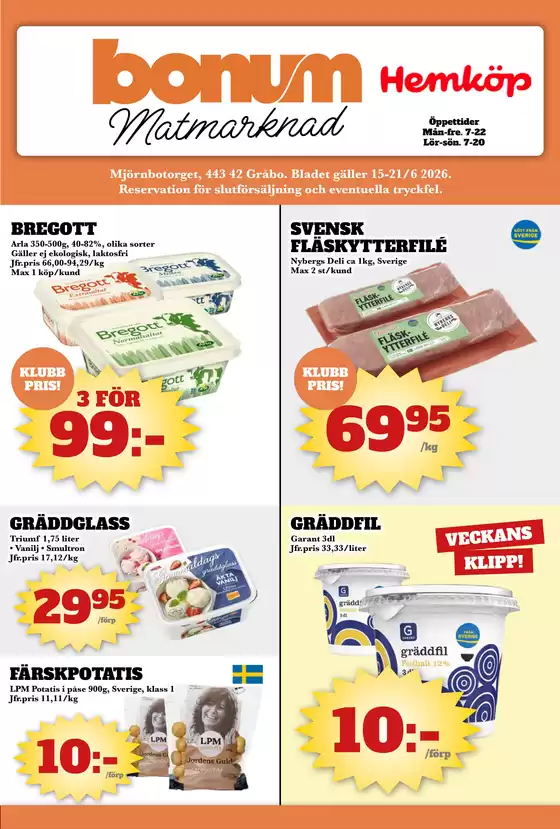 Bonum Matmarknad-katalog | Bonum Matmarknad reklambad | 2026-06-15T00:00:00.000Z - 2026-06-21T00:00:00.000Z