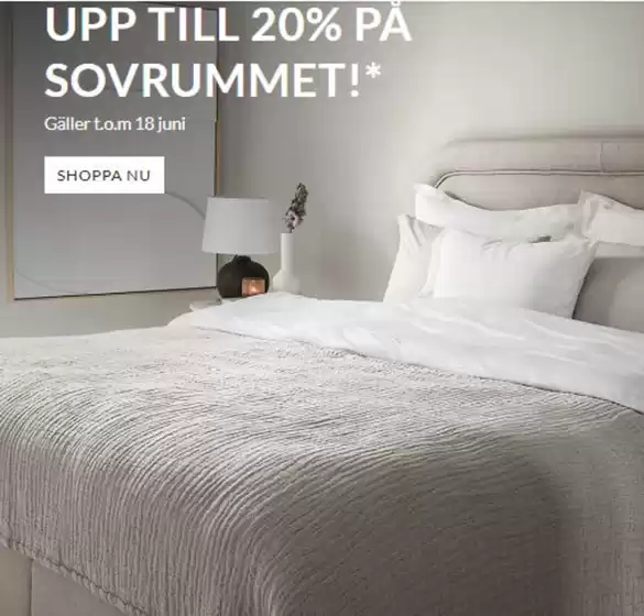 Sleepo-katalog i Helsingborg | Upp till 20%! | 2026-06-15T00:00:00.000Z - 2026-06-18T00:00:00.000Z