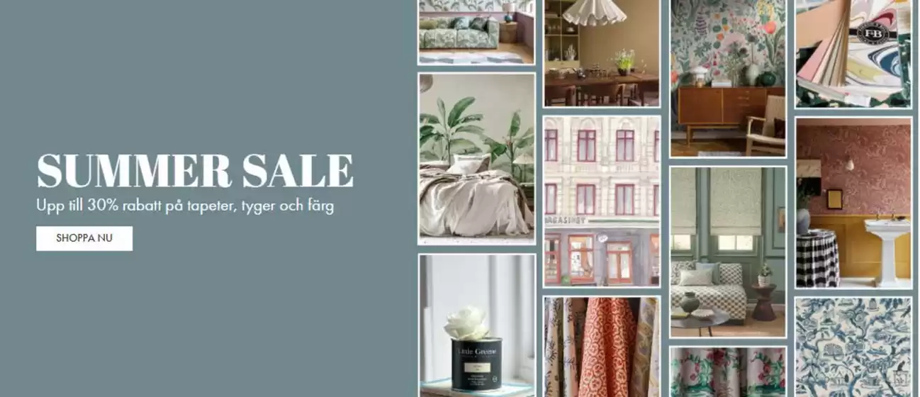 Engelska Tapetmagasinet-katalog | Upp till 30% rabatt! | 2026-06-19T00:00:00.000Z - 2026-07-03T00:00:00.000Z