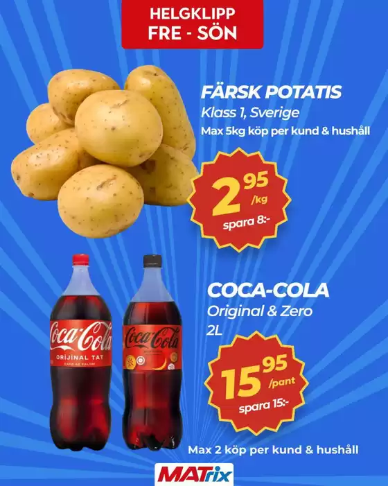 Matrix Butikerna-katalog | Matrix Helgvara | 2026-06-21T00:00:00.000Z - 2026-07-05T00:00:00.000Z