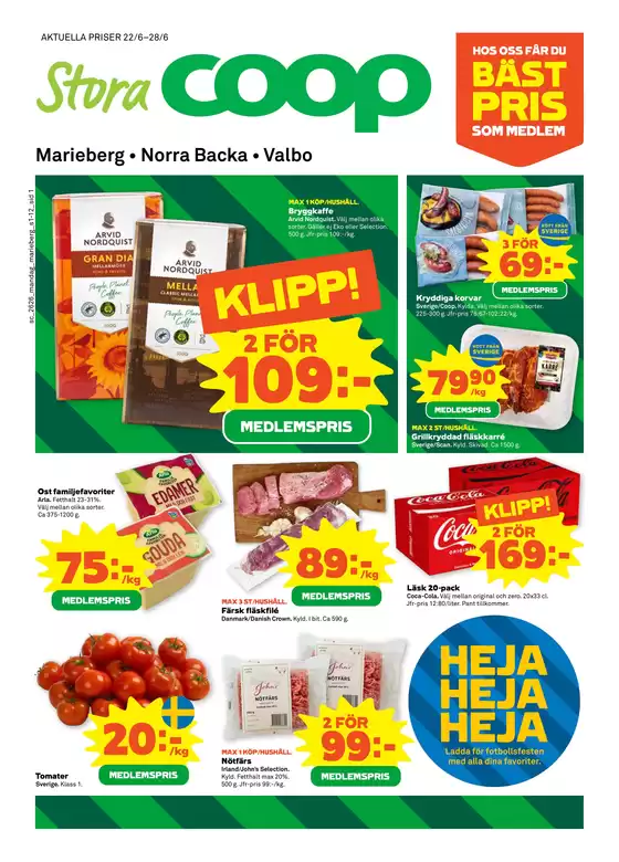 Coop Forum-katalog | Coop Forum reklamblad | 2026-06-22T00:00:00.000Z - 2026-06-28T00:00:00.000Z