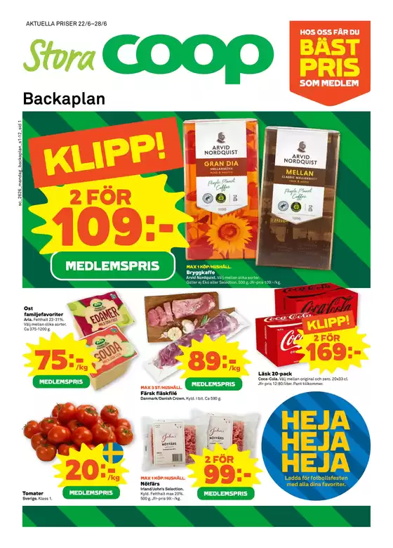 Stora Coop-katalog | Fantastiskt erbjudande för alla kunder | 2026-06-22T00:00:00.000Z - 2026-06-28T00:00:00.000Z