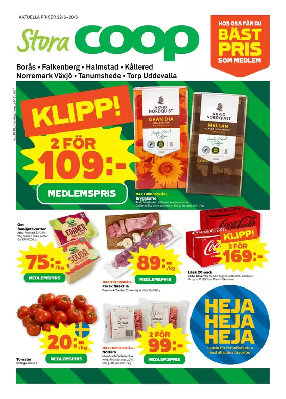 Stora Coop-katalog | Specialerbjudanden för dig | 2026-06-22T00:00:00.000Z - 2026-06-28T00:00:00.000Z