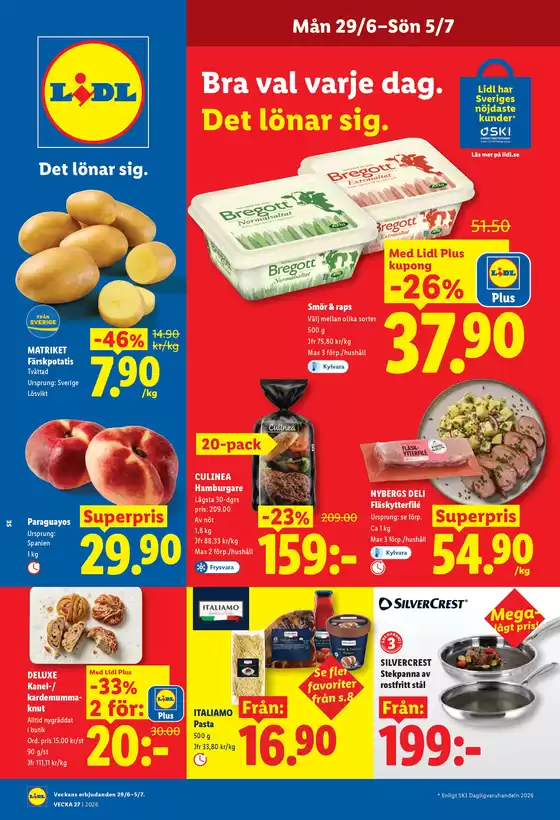 Lidl-katalog i Segersta | ERBJUDANDEN VECKA 27 | 2026-06-29T00:00:00.000Z - 2026-07-05T00:00:00.000Z