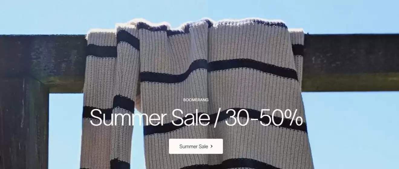 Boomerang-katalog | Summer sale! 30-50% Off! | 2026-06-23T00:00:00.000Z - 2026-07-07T00:00:00.000Z