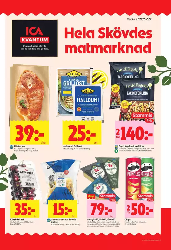 ICA Kvantum-katalog | Exklusiva deals för våra kunder | 2026-06-29T00:00:00.000Z - 2026-07-05T00:00:00.000Z