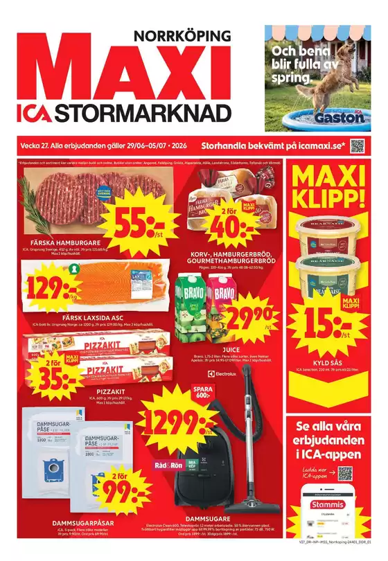 ICA Maxi-katalog | Exklusiva deals och fynd | 2026-06-29T00:00:00.000Z - 2026-07-05T00:00:00.000Z