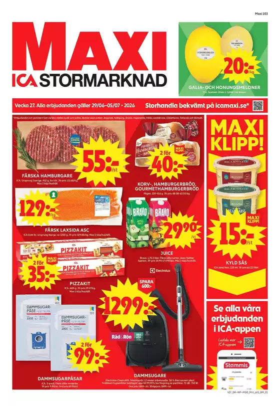 ICA Maxi-katalog | Våra bästa deals för dig | 2026-06-29T00:00:00.000Z - 2026-07-05T00:00:00.000Z
