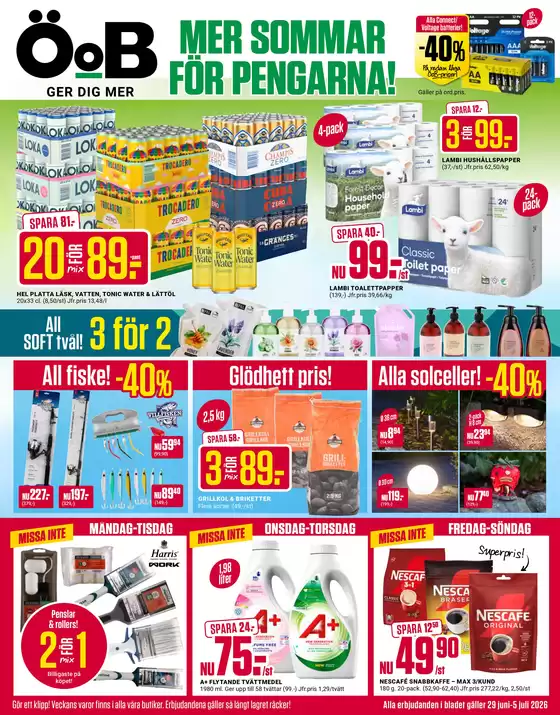 ÖoB-katalog | ÖoB reklambad | 2026-06-29T00:00:00.000Z - 2026-07-05T00:00:00.000Z