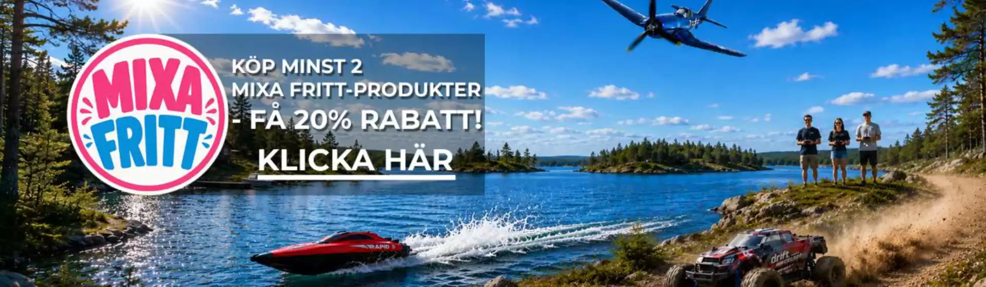 Hobbex-katalog | Få 20% rabatt! | 2026-06-29T00:00:00.000Z - 2026-07-12T00:00:00.000Z
