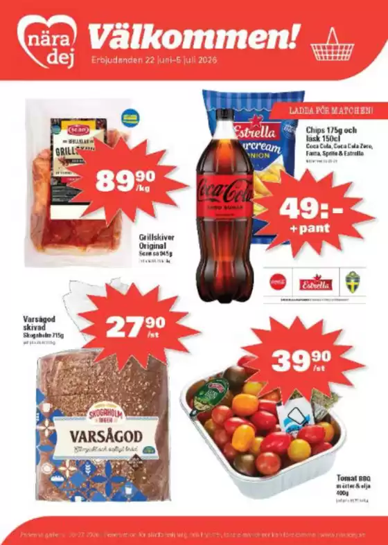 Nära dej-katalog | Kampanjpris! | 2026-07-01T00:00:00.000Z - 2026-07-05T00:00:00.000Z