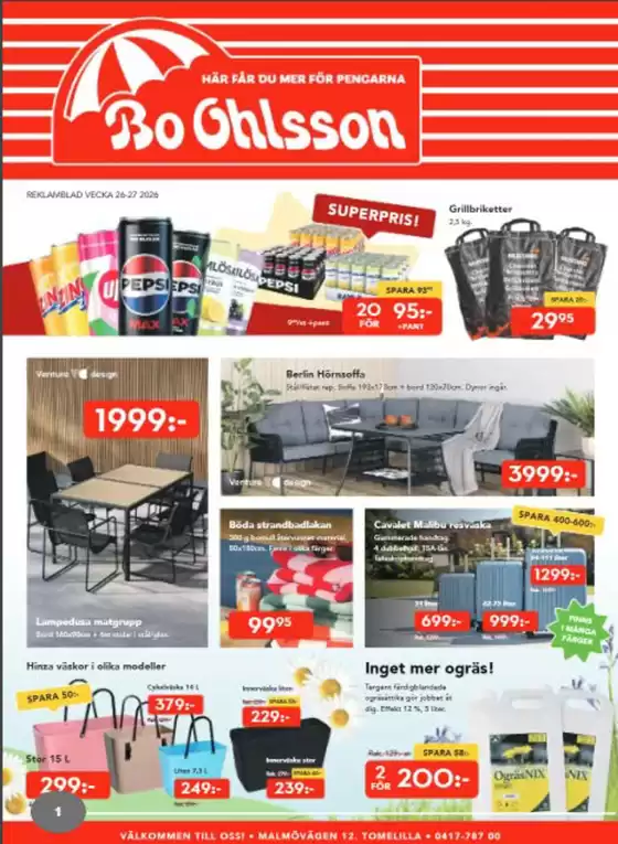 Bo Ohlsson-katalog | Kampanjpris! | 2026-07-01T00:00:00.000Z - 2026-07-05T00:00:00.000Z