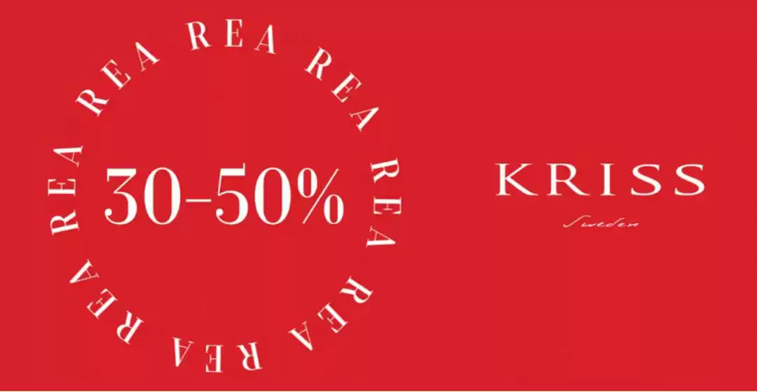 Kriss-katalog | 30-50% Off! | 2026-07-03T00:00:00.000Z - 2026-07-19T00:00:00.000Z