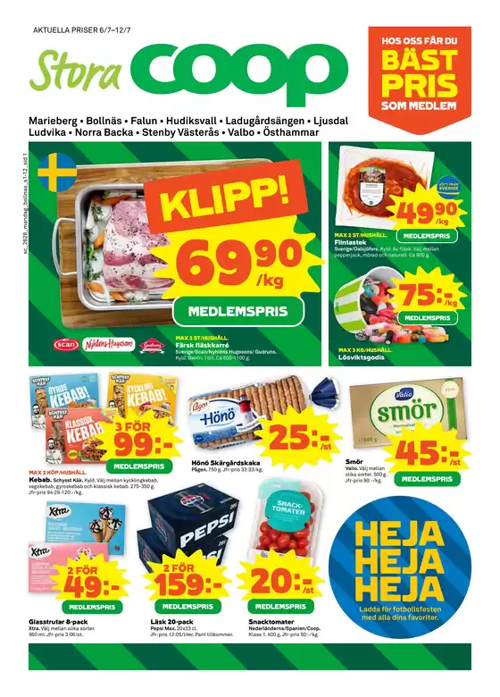 Coop Forum-katalog i Arvidsjaur | Coop Forum reklamblad | 2026-07-06T00:00:00.000Z - 2026-07-12T00:00:00.000Z