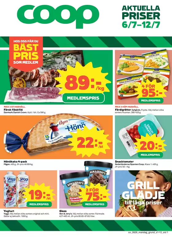 Coop Konsum-katalog | Specialerbjudanden för dig | 2026-07-06T00:00:00.000Z - 2026-07-12T00:00:00.000Z