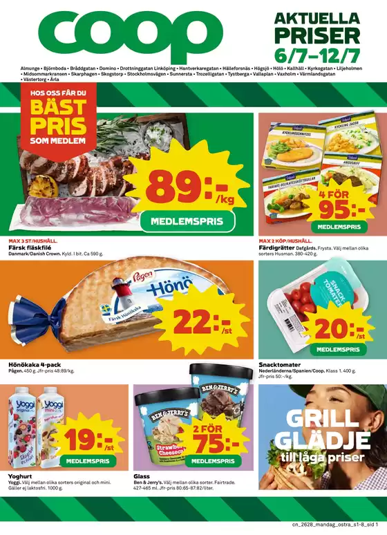 Coop Konsum-katalog | Erbjudanden för fyndjägare | 2026-07-06T00:00:00.000Z - 2026-07-12T00:00:00.000Z