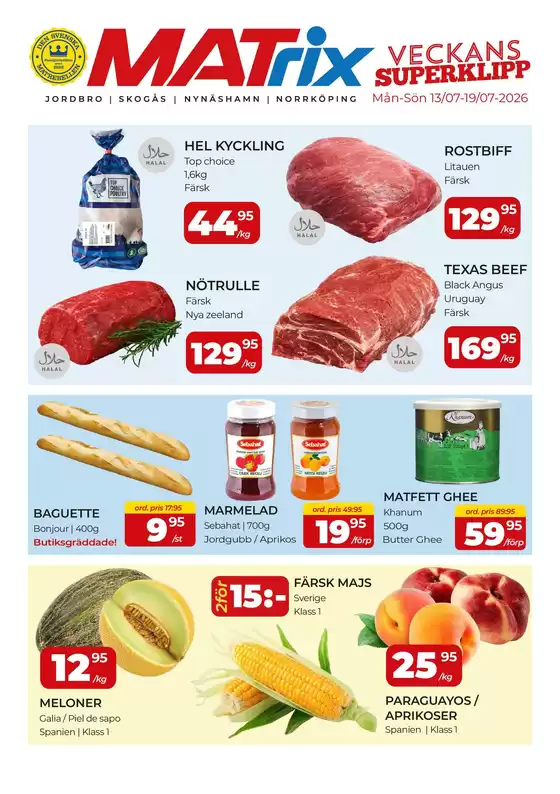 Matrix Butikerna-katalog | Matrix Veckans Annons | 2026-07-13T00:00:00.000Z - 2026-07-19T00:00:00.000Z