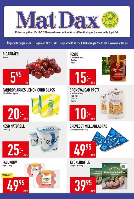 Matdax-katalog | Matdax reklambad | 2026-07-13T00:00:00.000Z - 2026-07-19T00:00:00.000Z