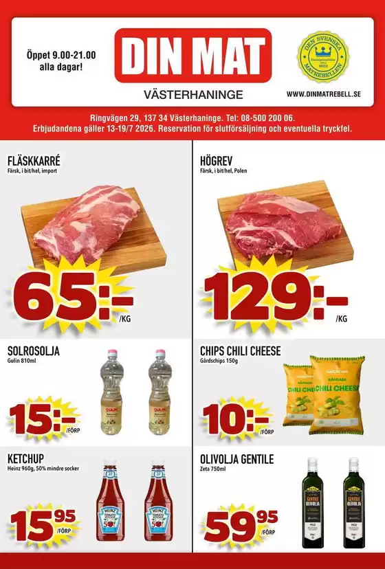 Din Mat-katalog | Din Mat reklambad | 2026-07-13T00:00:00.000Z - 2026-07-19T00:00:00.000Z