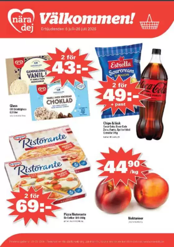Nära dej-katalog | Kampanjpris! | 2026-07-14T00:00:00.000Z - 2026-07-26T00:00:00.000Z
