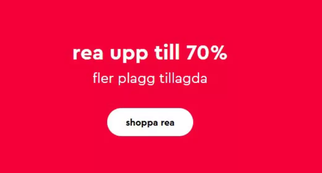 Gina Tricot-katalog | Upp till 70%! | 2026-07-17T00:00:00.000Z - 2026-07-30T00:00:00.000Z