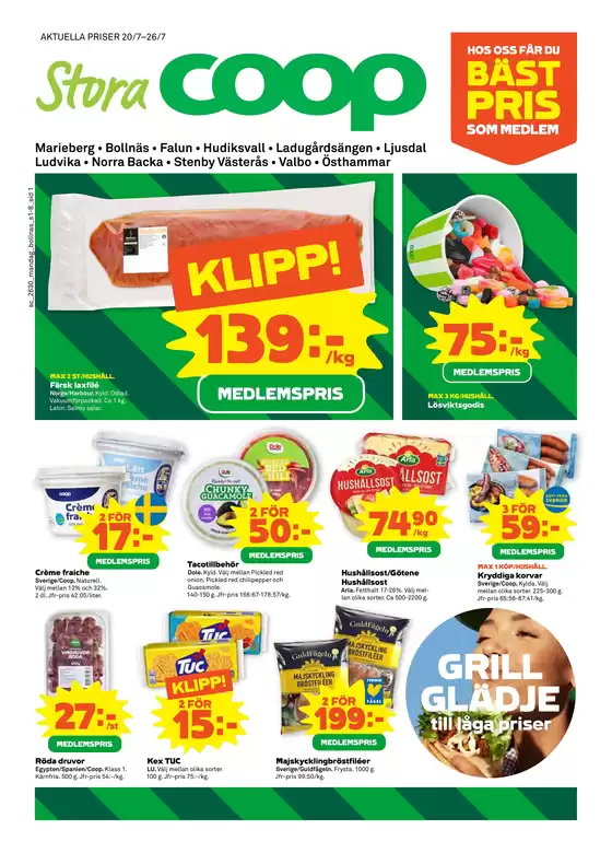 Coop Forum-katalog | Coop Forum reklamblad | 2026-07-20T00:00:00.000Z - 2026-07-26T00:00:00.000Z