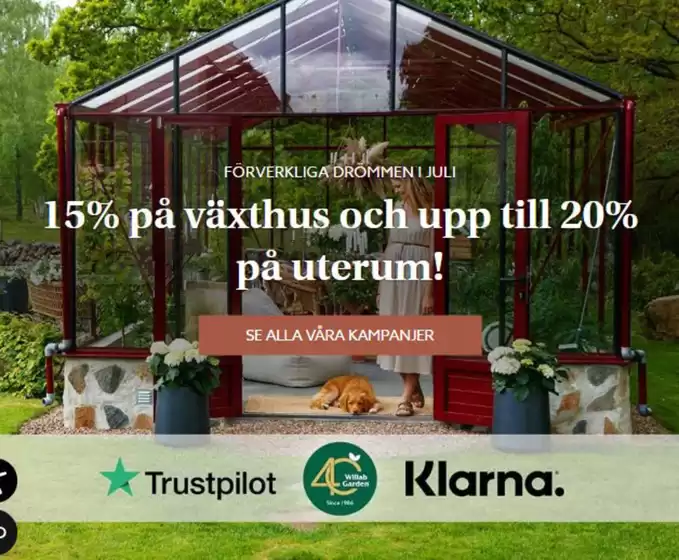 Willab Garden-katalog | 15-50% rabatt! | 2026-07-20T00:00:00.000Z - 2026-07-31T00:00:00.000Z