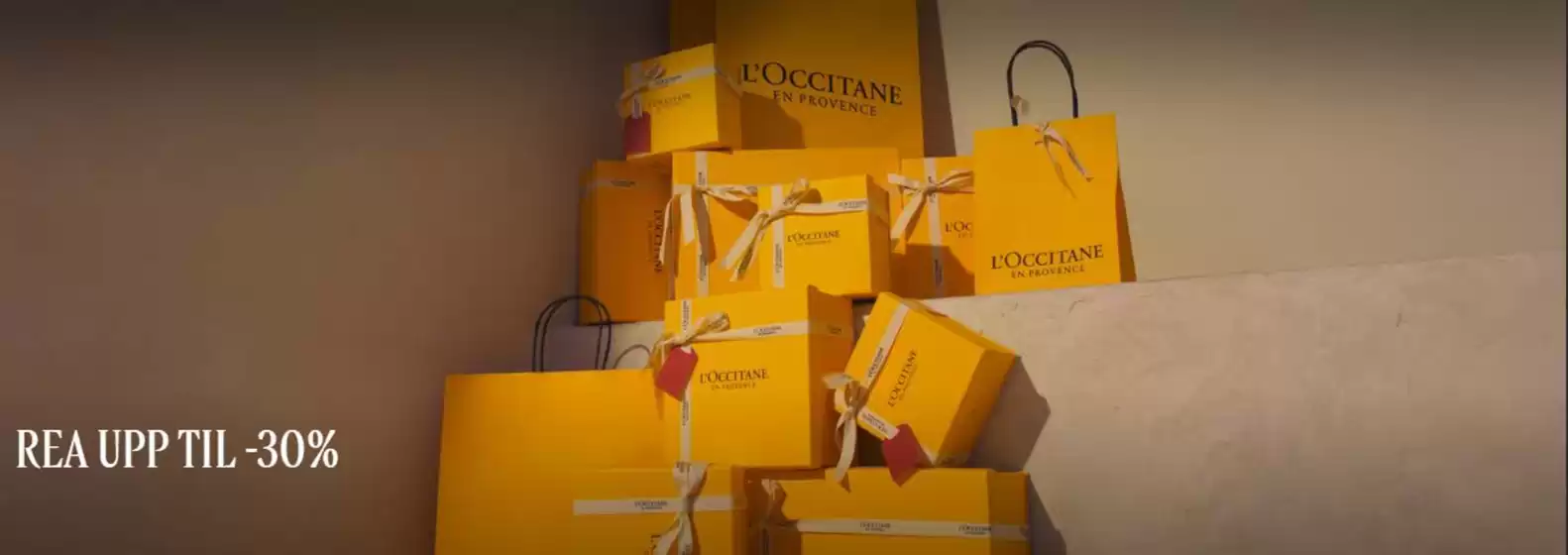 L'Occitane-katalog i Oviken | Rea upp till -30! | 2026-07-22T00:00:00.000Z - 2026-08-04T00:00:00.000Z